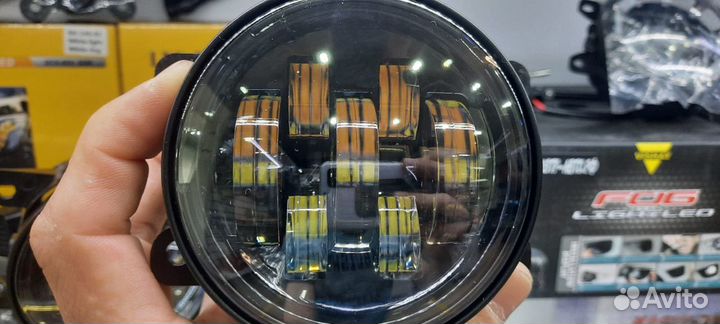 Светодиодные противотуманные фары Рено Дастер 70W