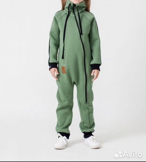 Комбинезон утепленный спортивный 80-86