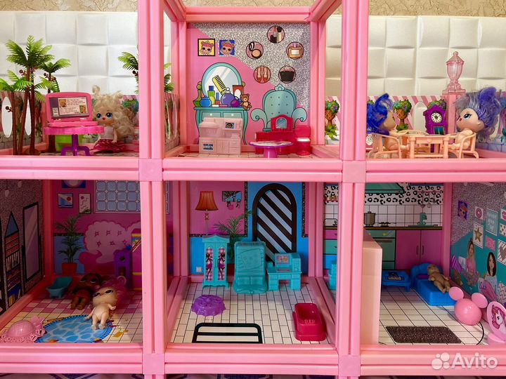 Большой кукольный домик lol