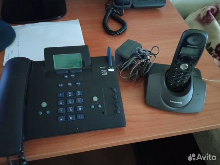 Panasonic KX-TG1105, Siemens 4035 и SL-56