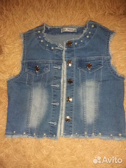 Жилетка для девочки
