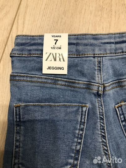 Новые джеггинсы zara 122 см