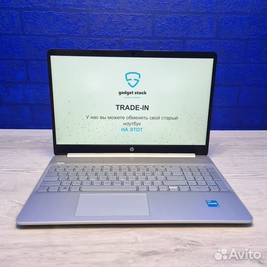 Ноутбук HP 15s-FQ2023ur (i3/8/256гб)