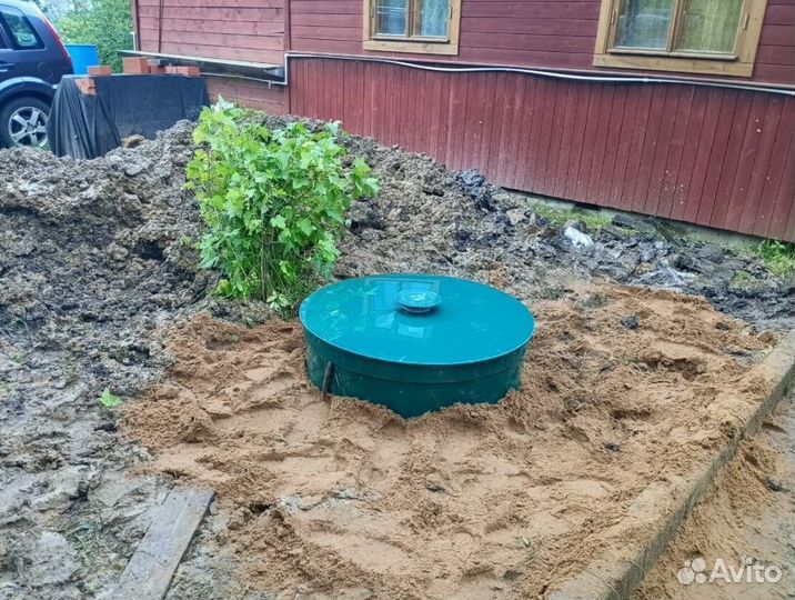 Септик монтаж в 1 день