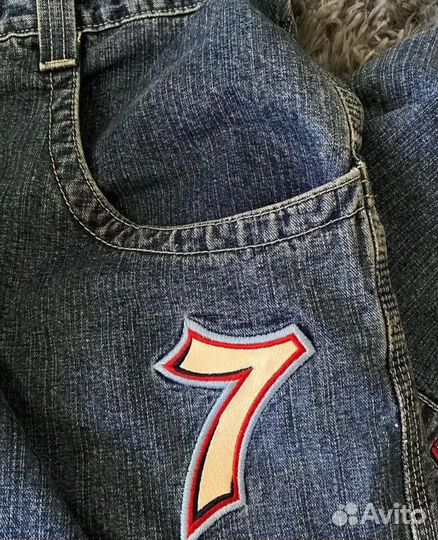 Джинсы широкие jnco