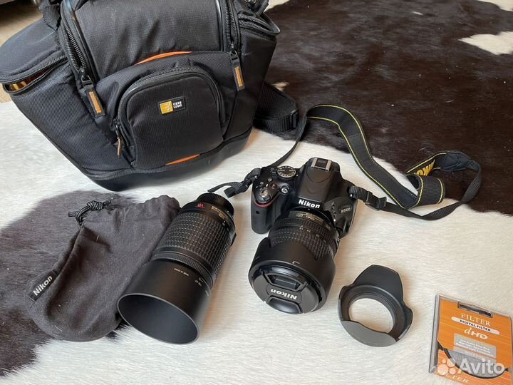 Практически новый Nikоn D5100 доп объектив, штатив