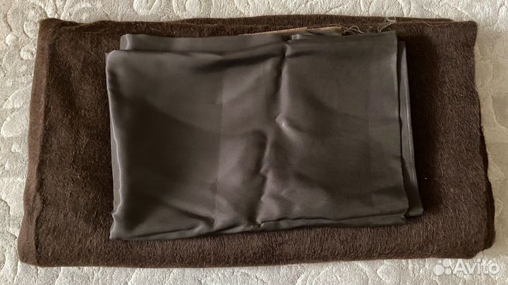 Комплект шерстяной пальтовой ткани СССР