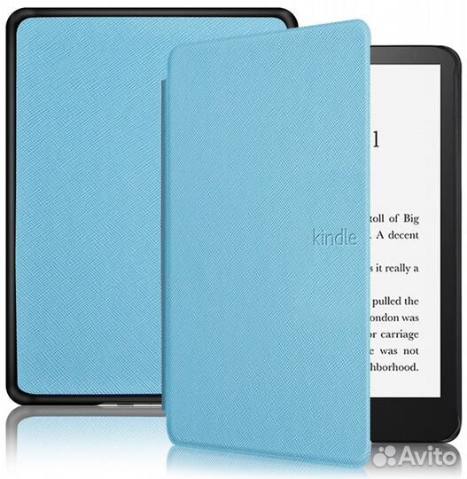 Amazon Kindle PaperWhite 5 2021 Обложка голубая