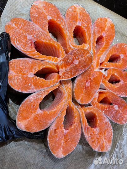 Свежая рыба форель