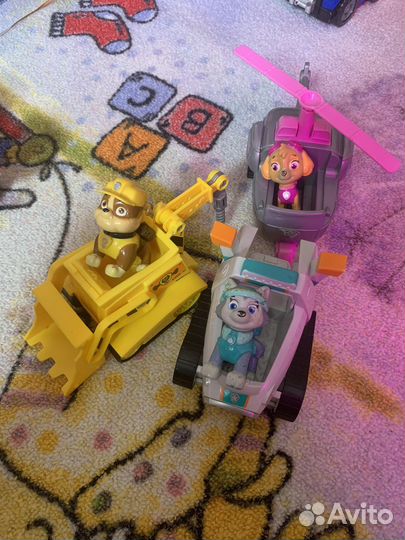 Машинки щенячий патруль оригинал