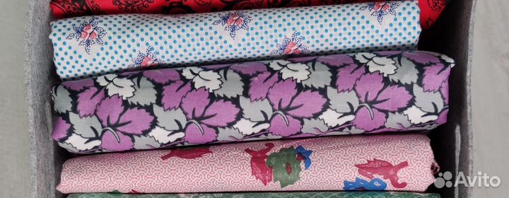 Новая ткань СССР сатин хлопок