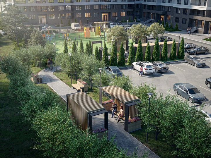 2-к. квартира, 63,9 м², 14/17 эт.