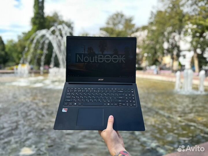 Компактный ноутбук Acer на SSD/6gb