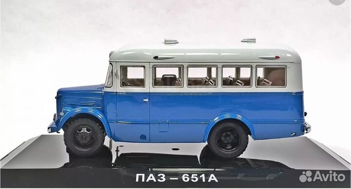 Масштабная модель паз 651А.1:43