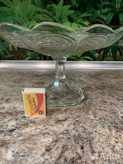 Большая ретро ваза - фруктовница, СССР