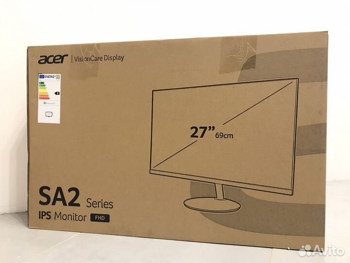 Монитор Acer 27 FullHD 100Гц Новый