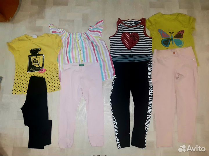 Пакет вещей на девочку 4-5 лет