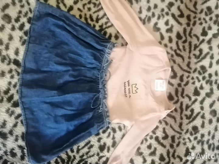 Платье для девочки 86