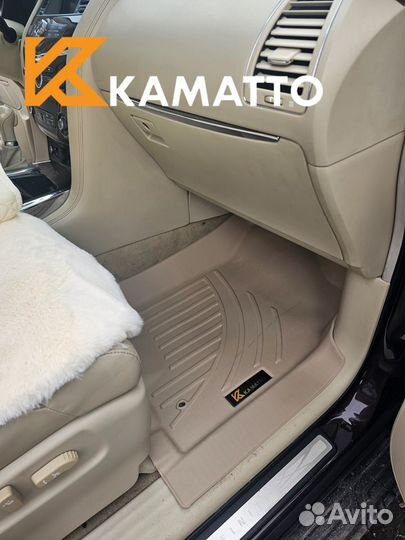 Ковры в салон Kamatto 3D Infiniti QX80