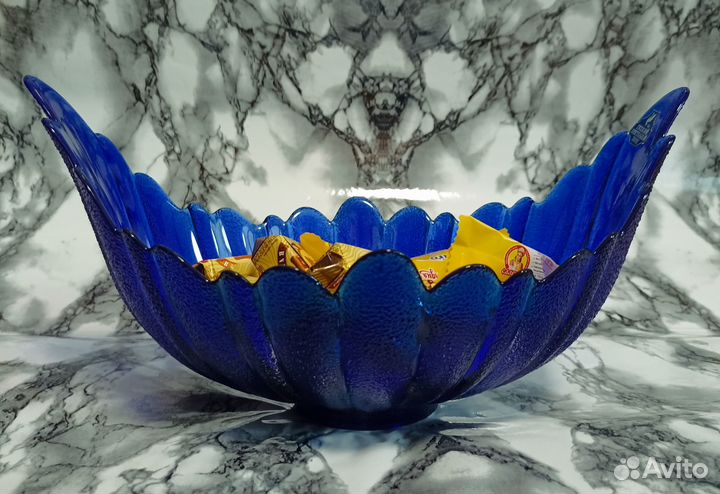 Ваза,салатник, конфетница, Гусь-Хрустальный