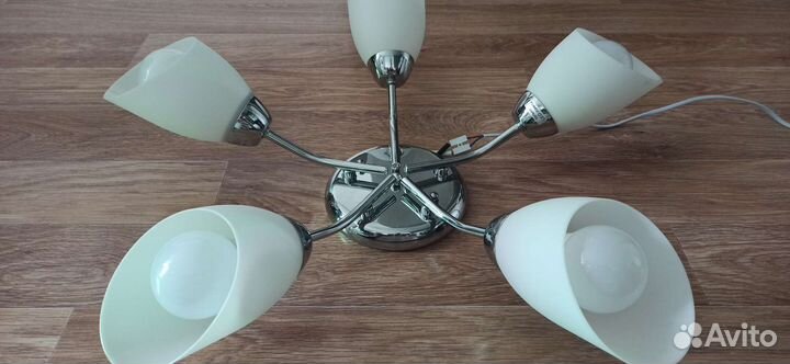 Люстра потолочная подвесная бу