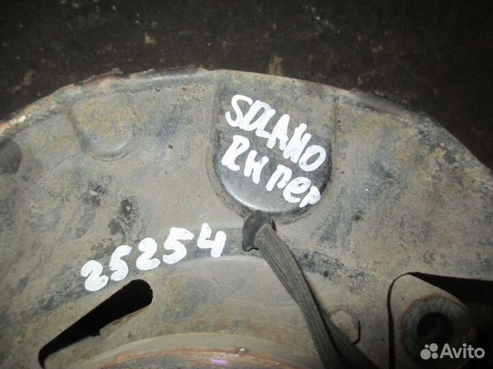 Кулак поворотный передний правый Lifan Solano 2010