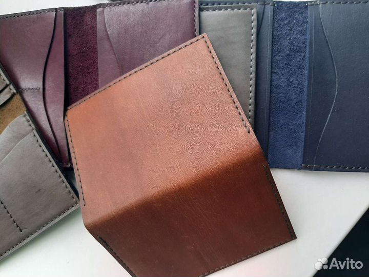Обложка для документов. Натуральная кожа