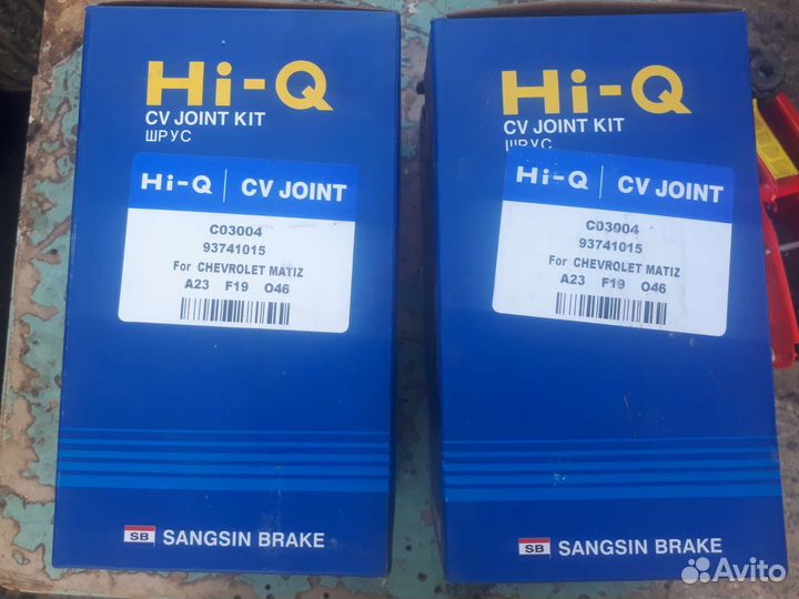 Шрус наружный на matiz