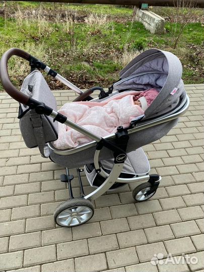 Коляска детская 2 в 1 darex 608