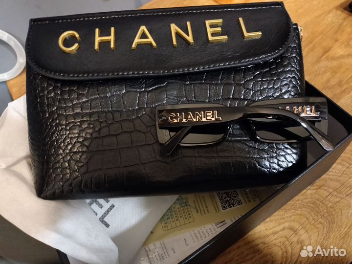 Chanel сумка + очки