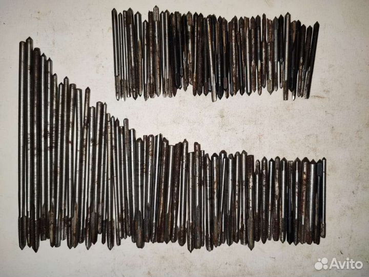 Метчики СССР мелкие 100шт. Б/У