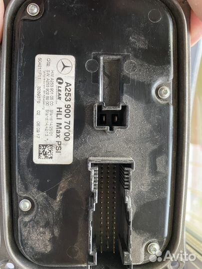 Мерседс кзс 253 блок розжига лампы а2539007000 бу