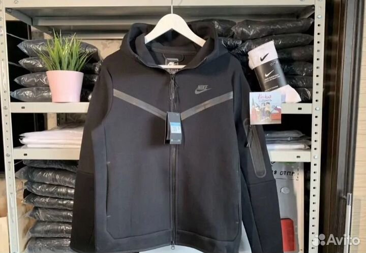 Зип худи nike tech fleece