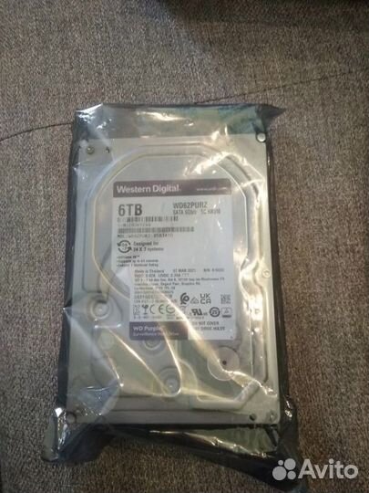 Жёсткие диски 6/8/12/16 TB :WD Purple/RED, Toshiba