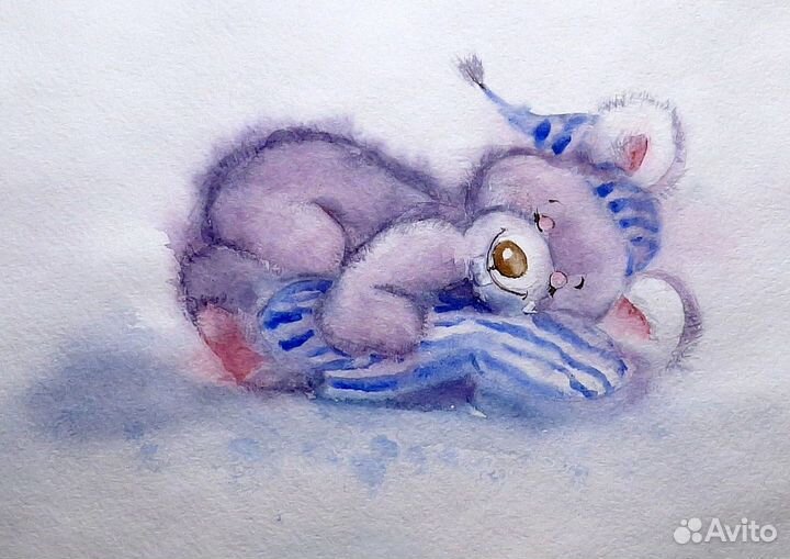 Акварель картины для детской