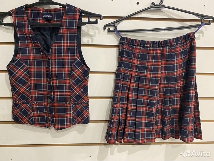 Школьная форма для девочки 134 клетка