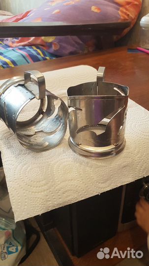 Подстаканники СССР метал