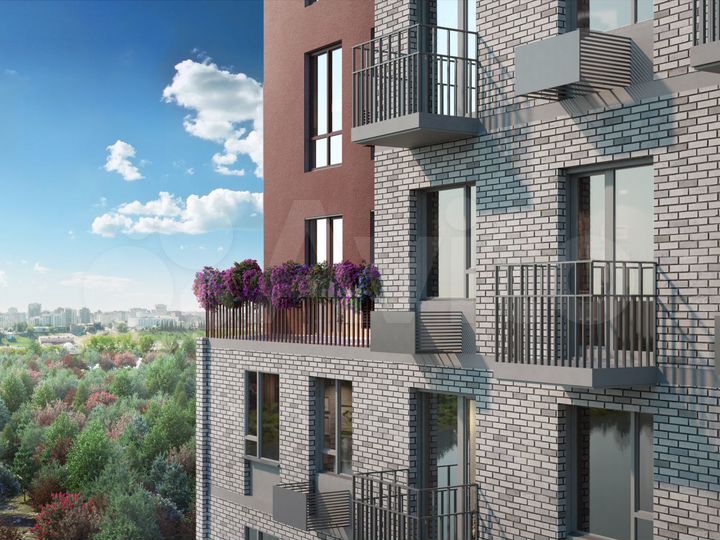 2-к. квартира, 40,7 м², 6/11 эт.