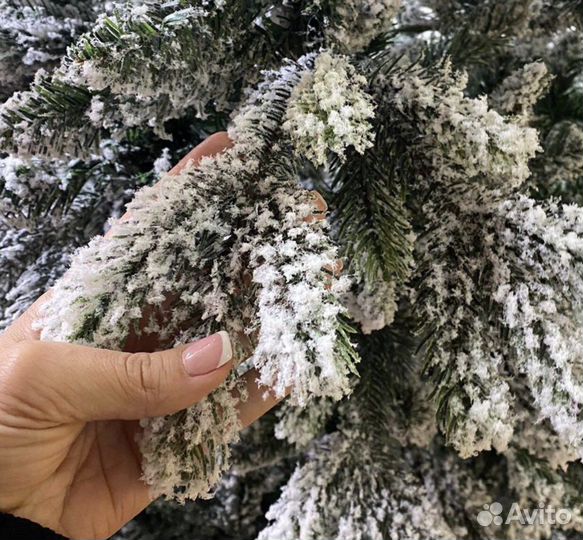 Елка искусственная заснеженная 180-240