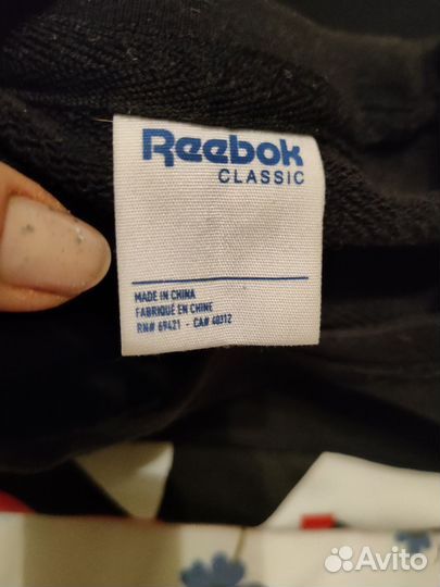 Толстовка reebok