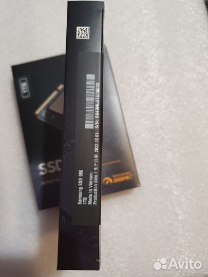 Ssd m2 nvme Samsung 980 1tb Новый