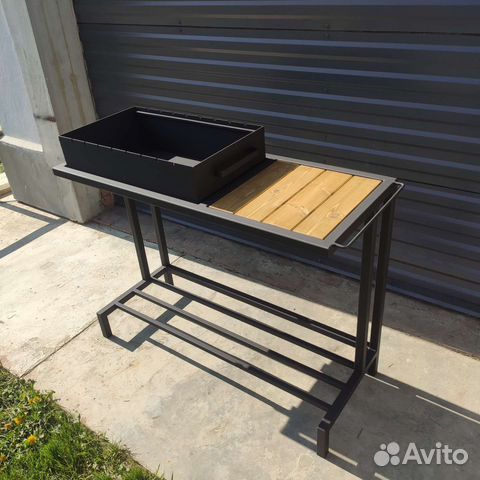 Мангал в стиле лофт