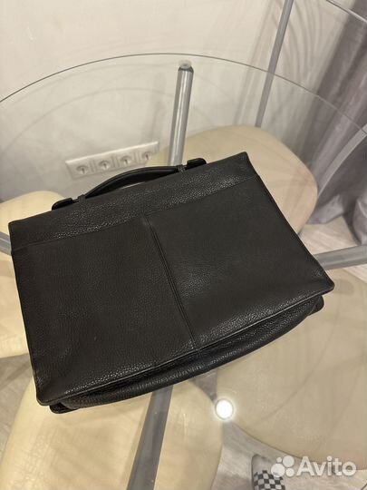 Мужской кожаный портфель dr koffer