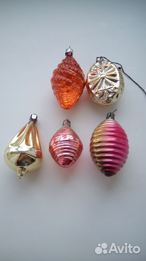 Елочные игрушки СССР