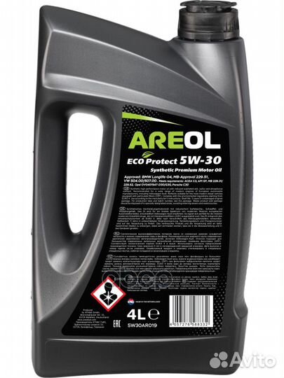 Areol ECO Protect 5W30 (4L) масло моторное син