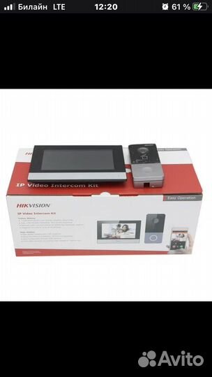 Комплект IP Домофона Hikvision DS-KIS603-P