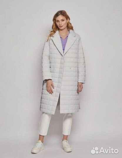 Стеганое пальто