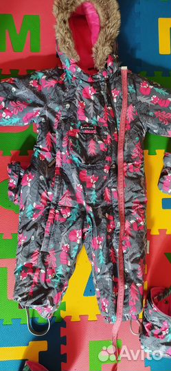 Зимний комбинезон для девочки Premont 86 размер