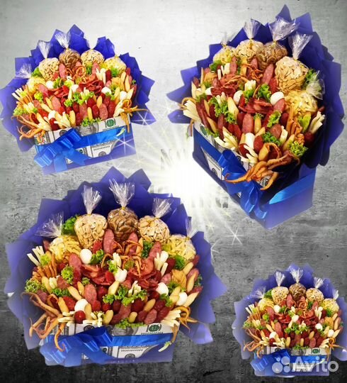 Съедобные букеты для мужчин