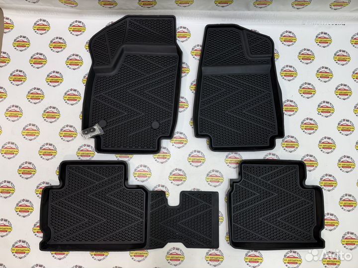 Резиновые коврики ромб на LADA Niva Legend с 2021г